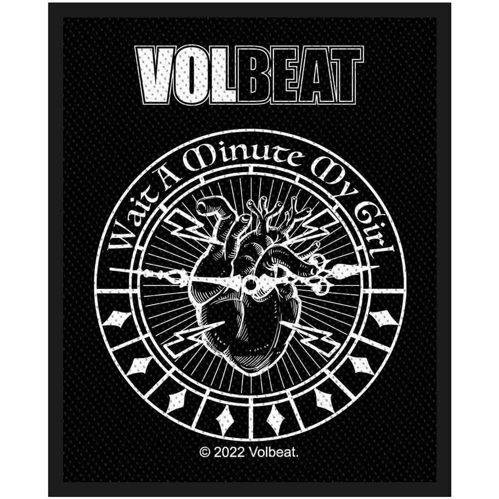Volbeat Wait A Minute My Girl Woven Patch