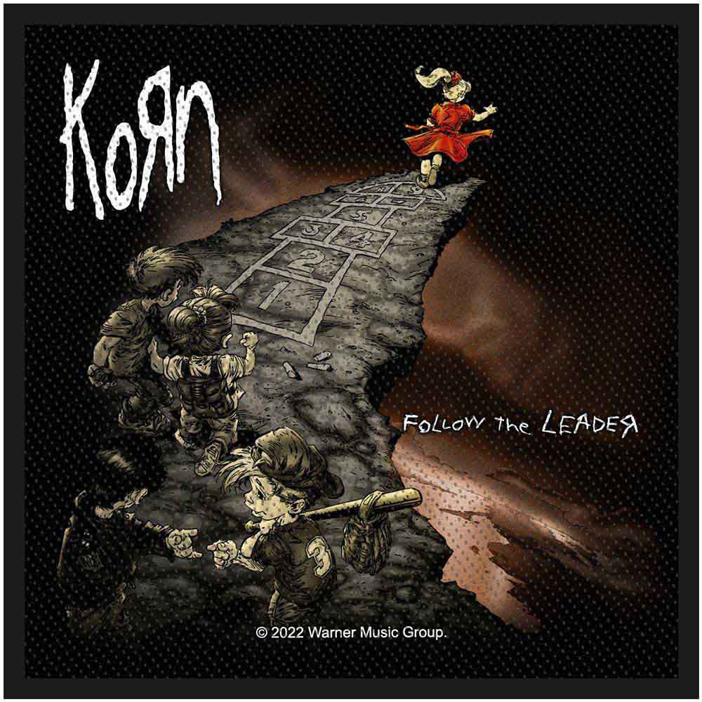 Korn Follow The Leader Woven Patch Front