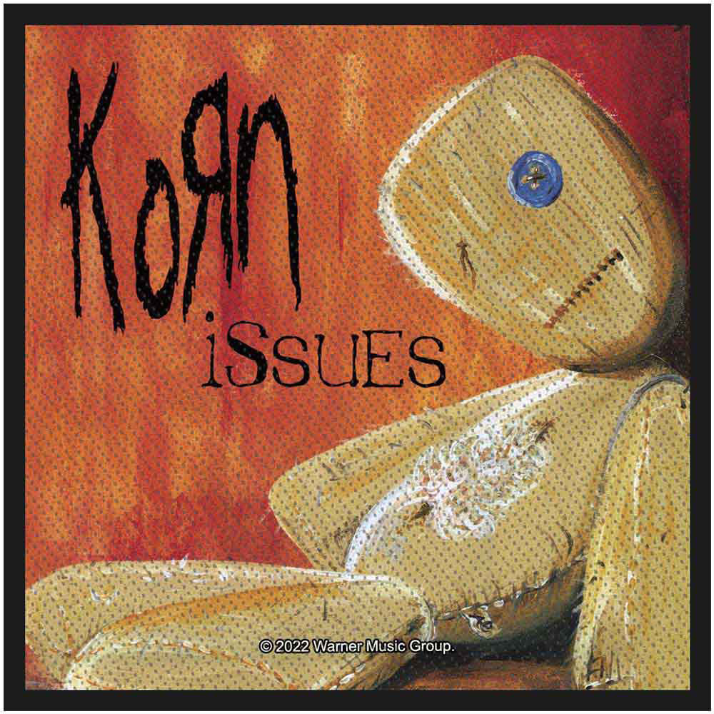 Korn Issues Woven Patch Front