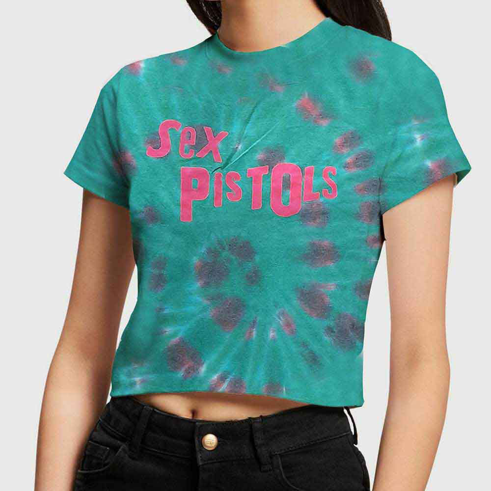Sex Pistols Logo Stone Wash Girls Jr Front