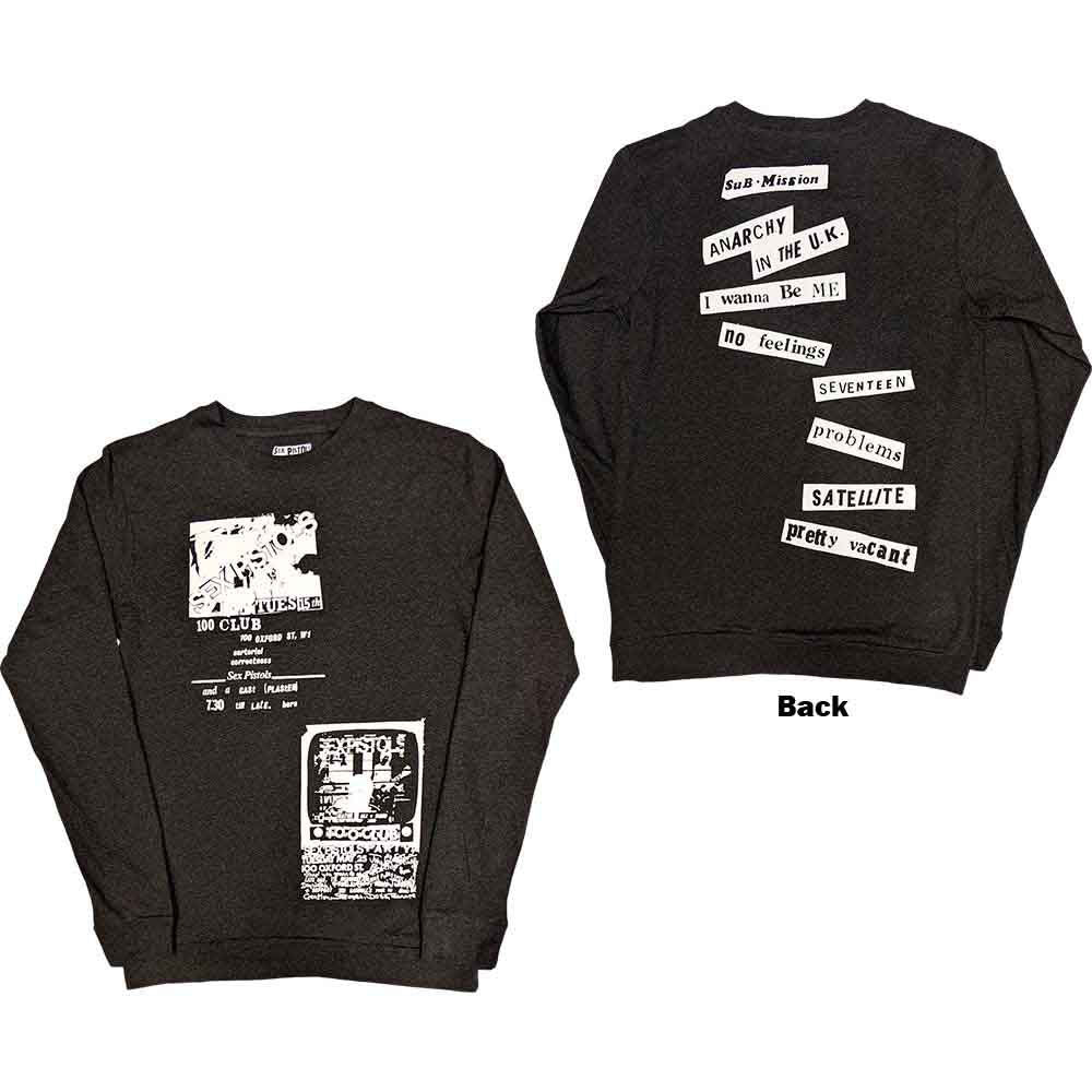 Sex Pistols 100 Club Long Sleeve Front
