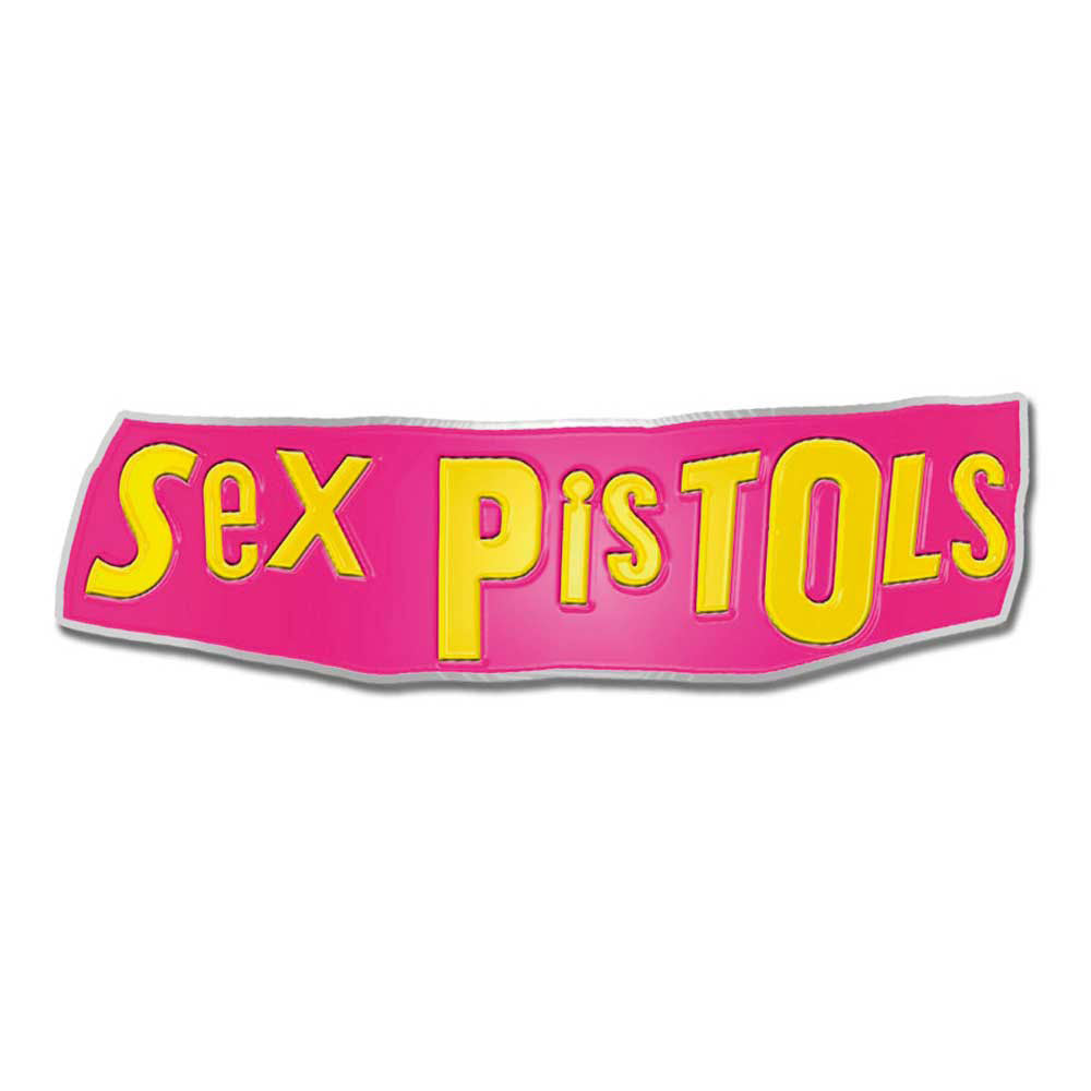 Sex Pistols Classic Logo Pewter Pin Badge Front