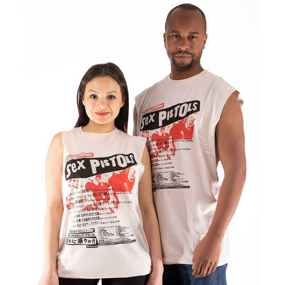 Sex Pistols Filthy Lucre Mens Tank Front