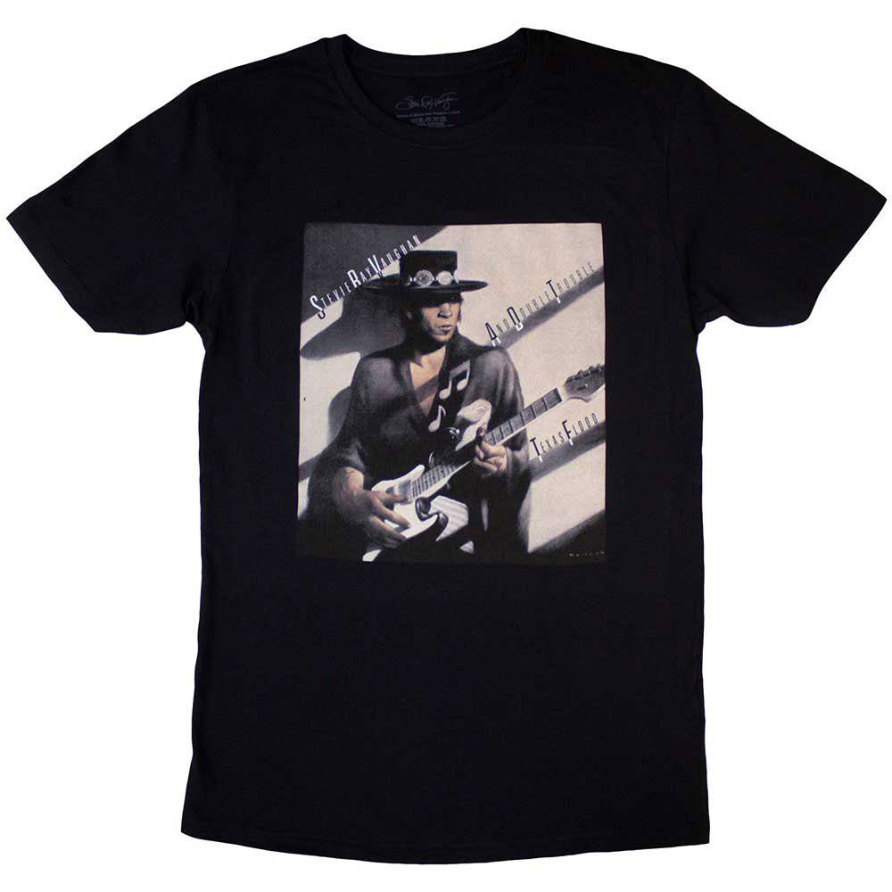 Stevie Ray Vaughan Texas Flood Album Cover T-shirt Front