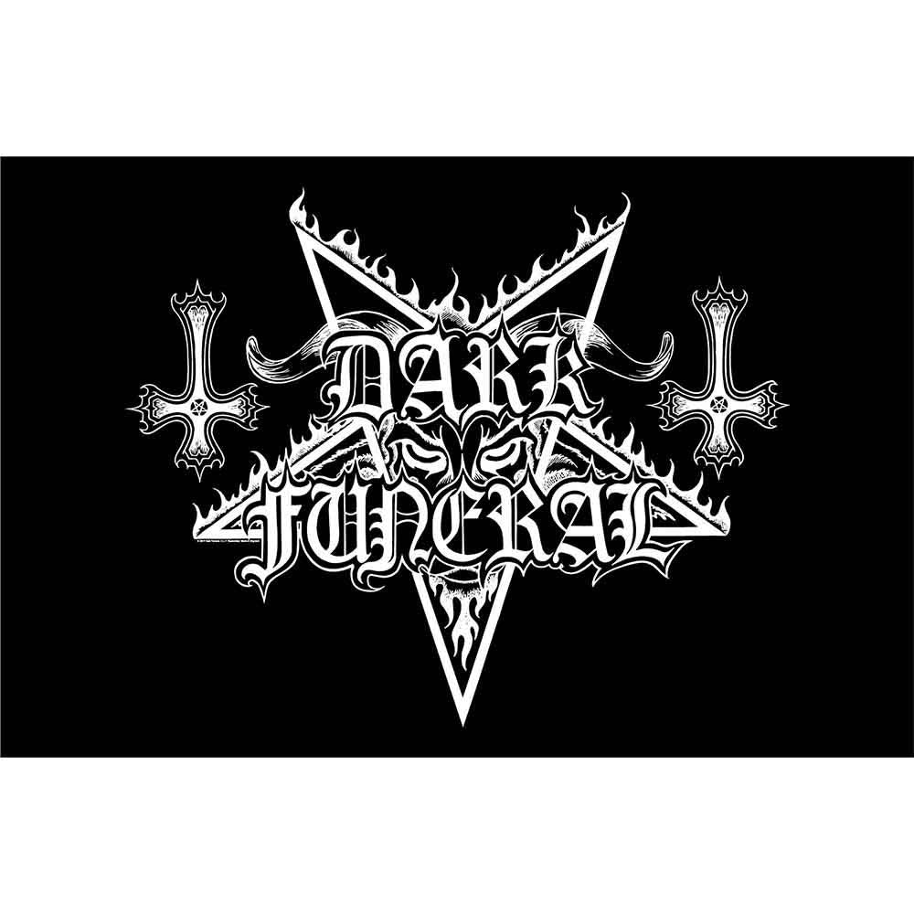 Dark Funeral Logo Poster Flag Front