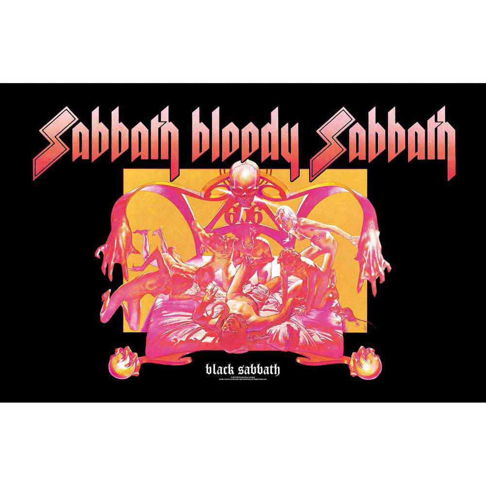 Black Sabbath Sabbath Bloody Sabbath Poster Flag Front