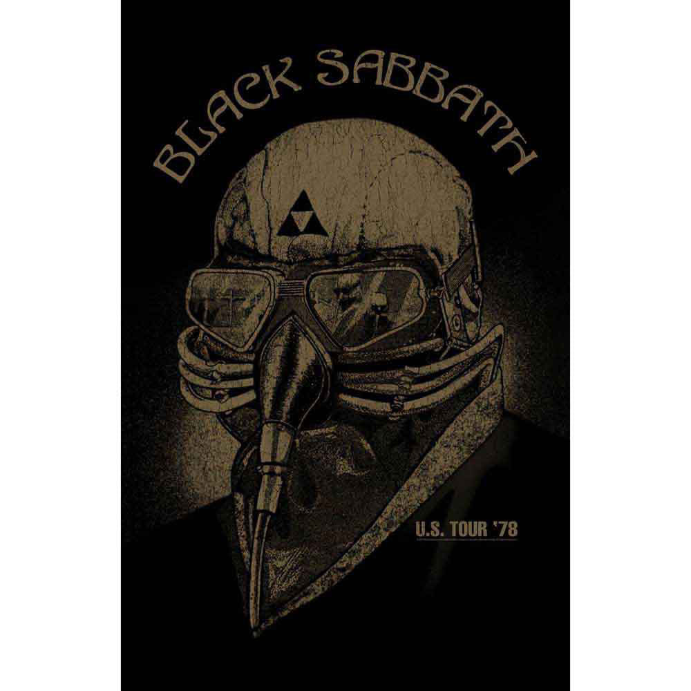 Black Sabbath Us Tour '78 Poster Flag Front