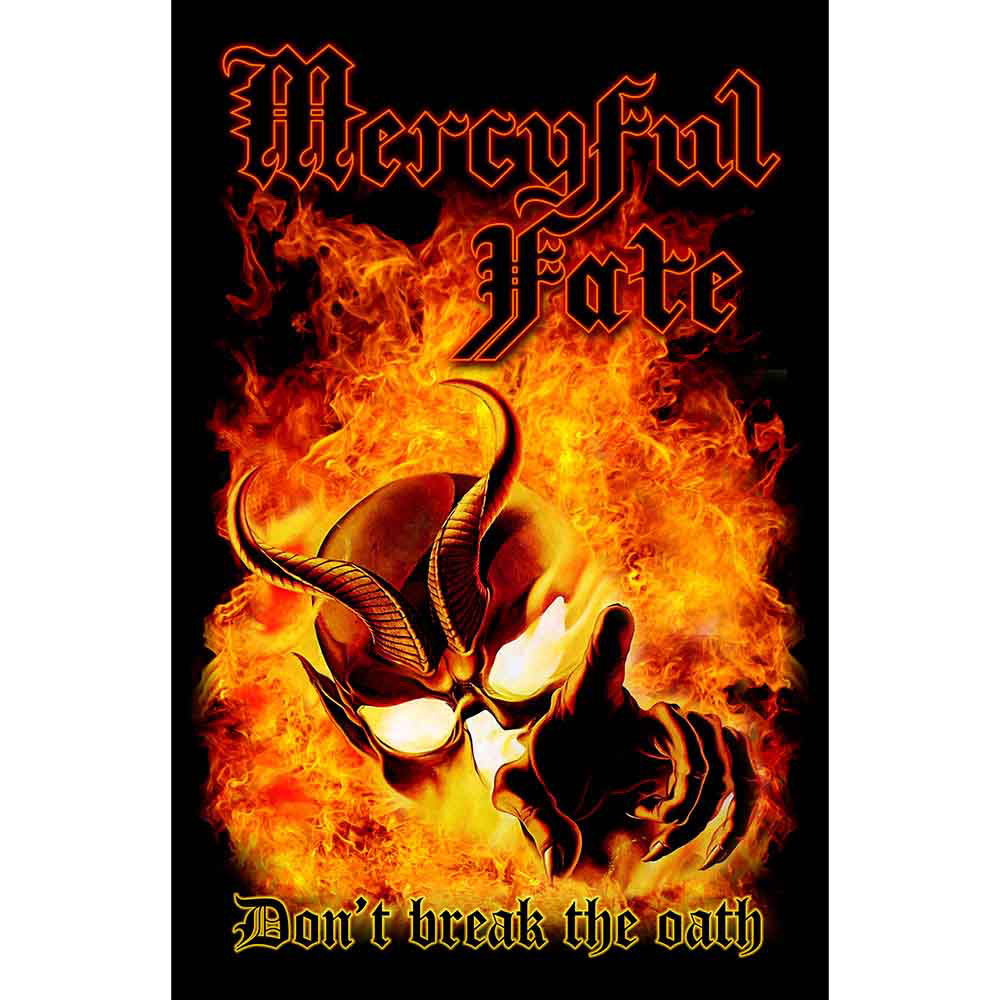 Mercyful Fate Don't Break The Oath Poster Flag Front
