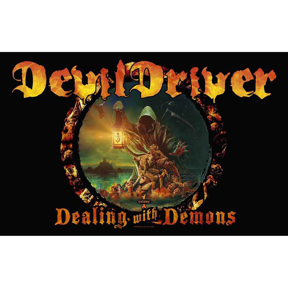 Devildriver Dealing With Demons Poster Flag Front