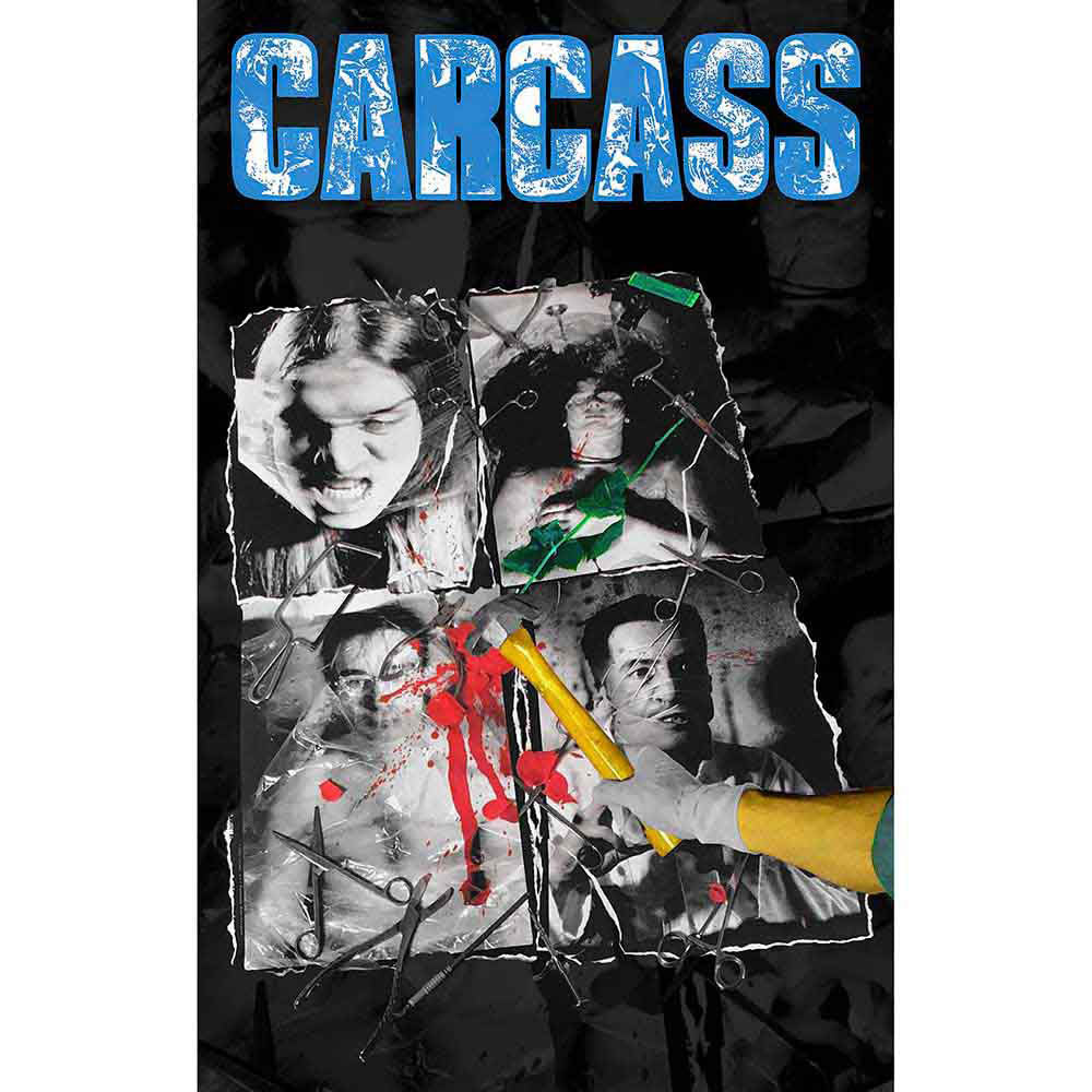 Carcass Necroticism Poster Flag Front