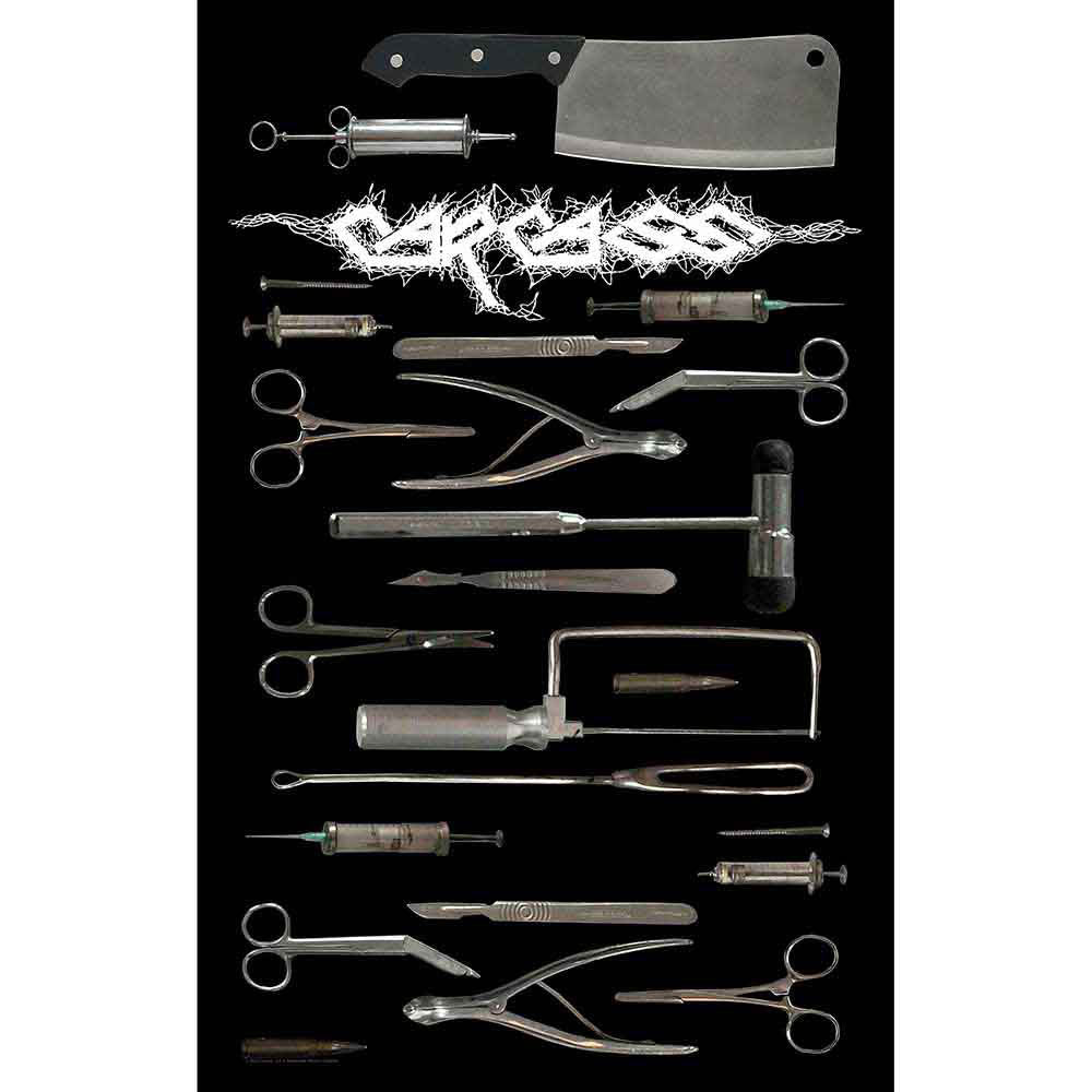 Carcass Tools Poster Flag Front