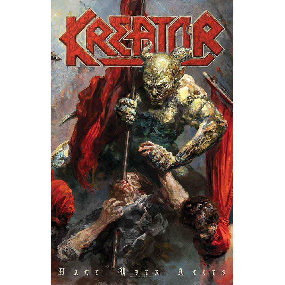 Kreator Hate Uber Alles Poster Flag Front