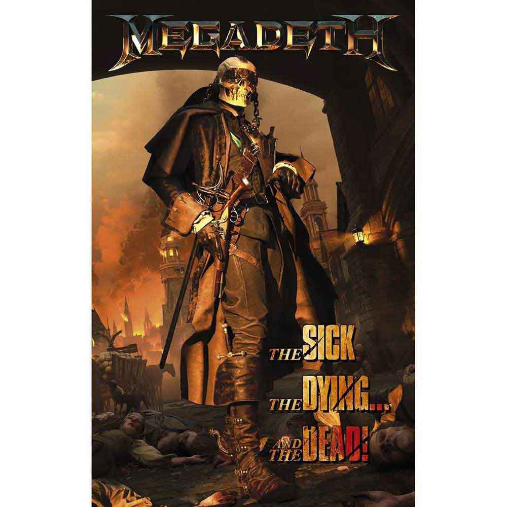 Megadeth The Sick, The Dying And The Dead Poster Flag Front