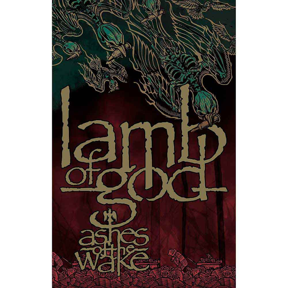 Lamb Of God Ashes Of The Wake Poster Flag Front