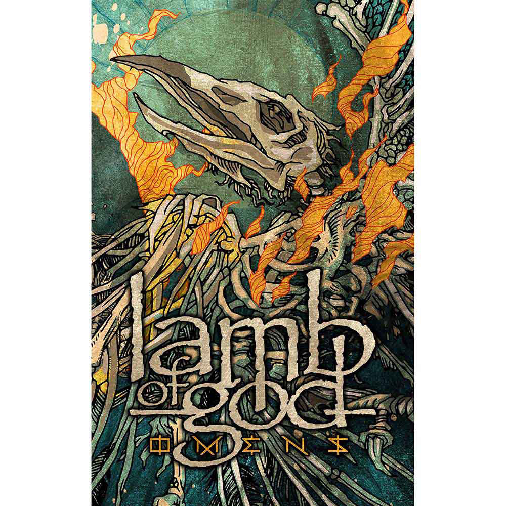 Lamb Of God Omens Poster Flag Front