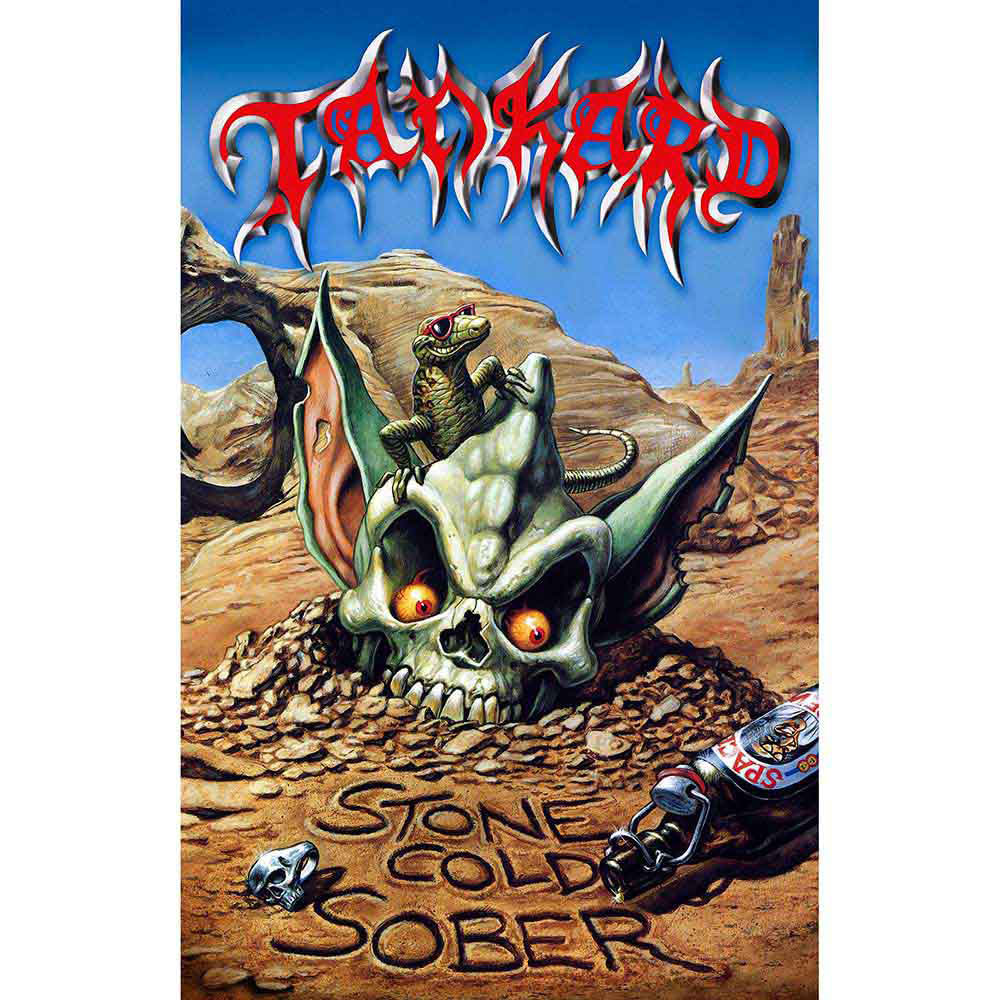 Tankard Stone Cold Sober Poster Flag Front