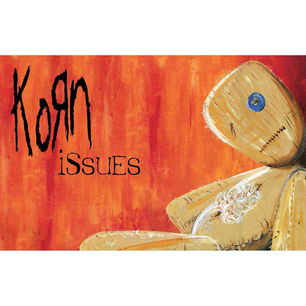 Korn Issues Poster Flag Front