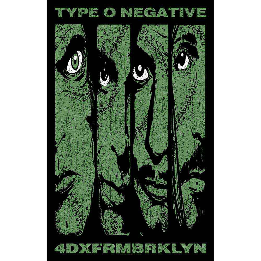 Type O Negative 4dxfrmbrklyn Poster Flag Front