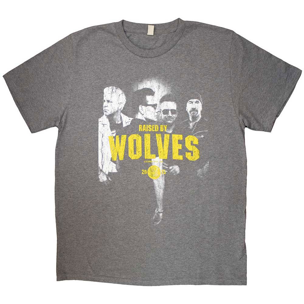 U2 Raised By Wolves T-shirt Front