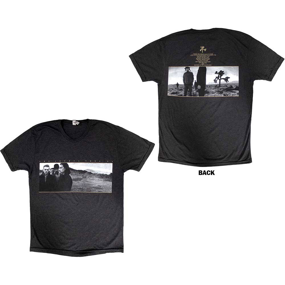 U2 Joshua Tree Dates 2017 T-shirt Front
