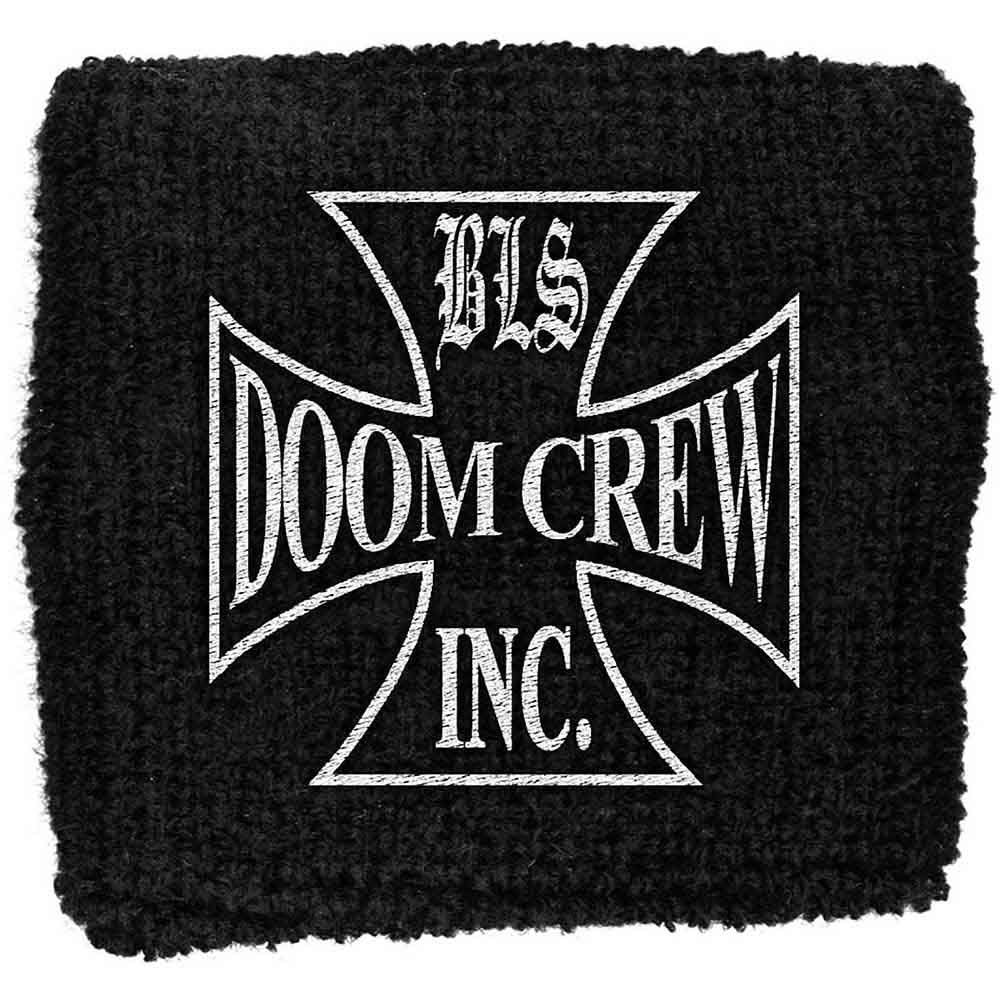 Black Label Society Doom Crew Athletic Wristband Front