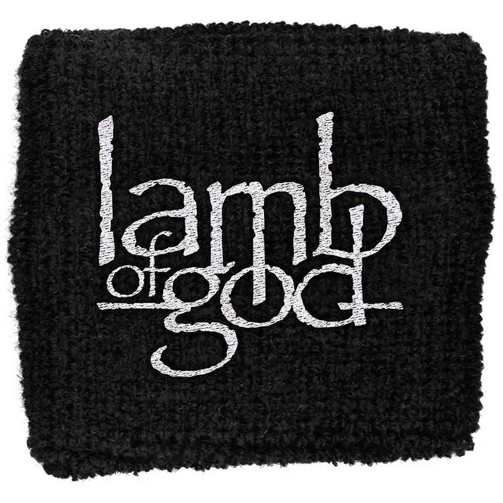 Lamb Of God Logo Athletic Wristband Front