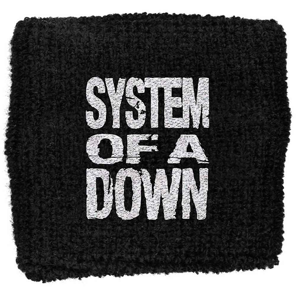 System Of A Down Logo Athletic Wristband Front