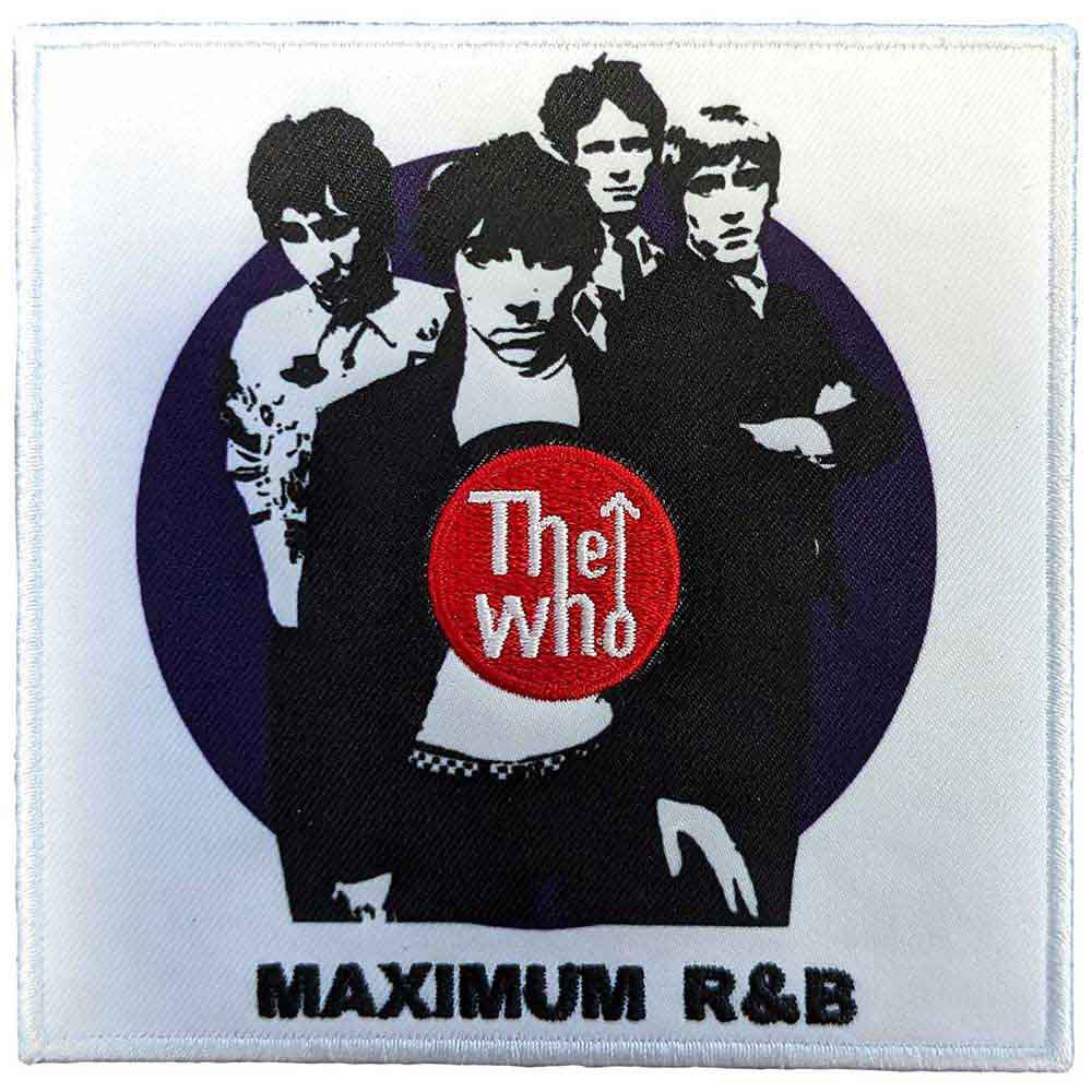 Who Maximum R&b Woven Patch Front