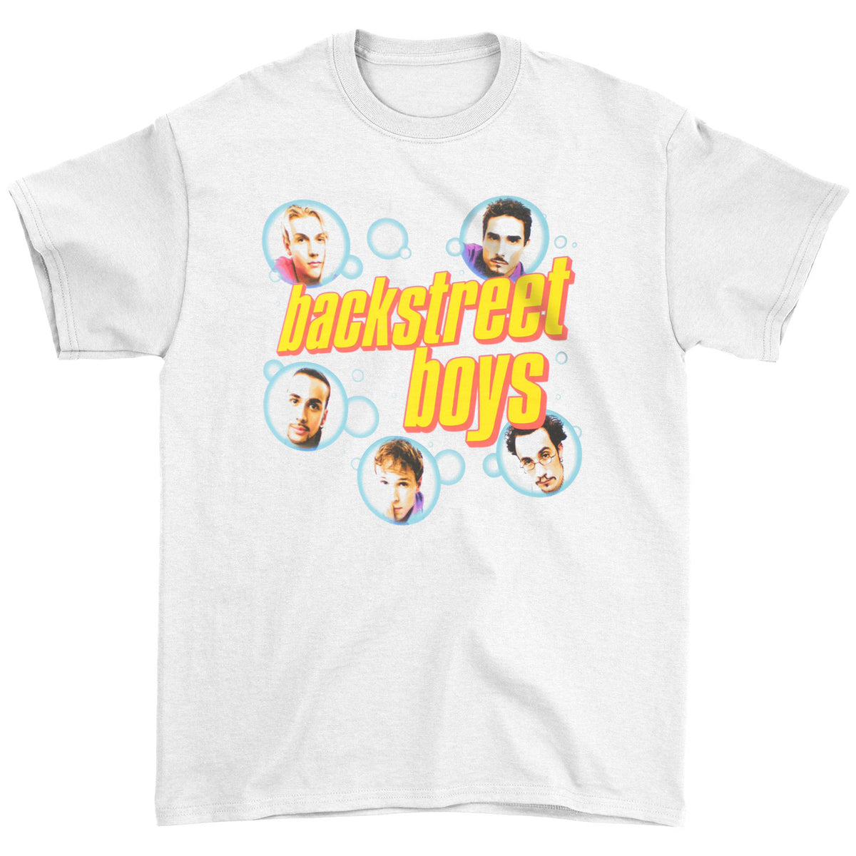 Backstreet Boys Bubbles Slim Fit T-shirt Front