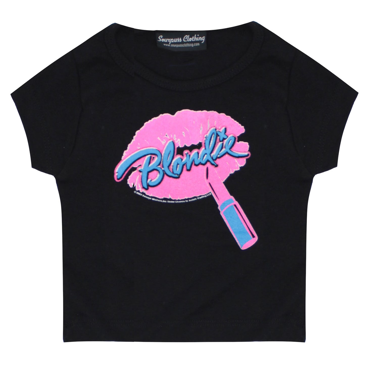 Blondie Lipstick Childrens T-shirt Front