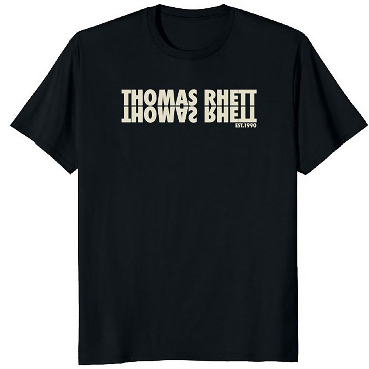 Thomas Rhett Est. 1990 Logo Tee (Black) T-shirt Front