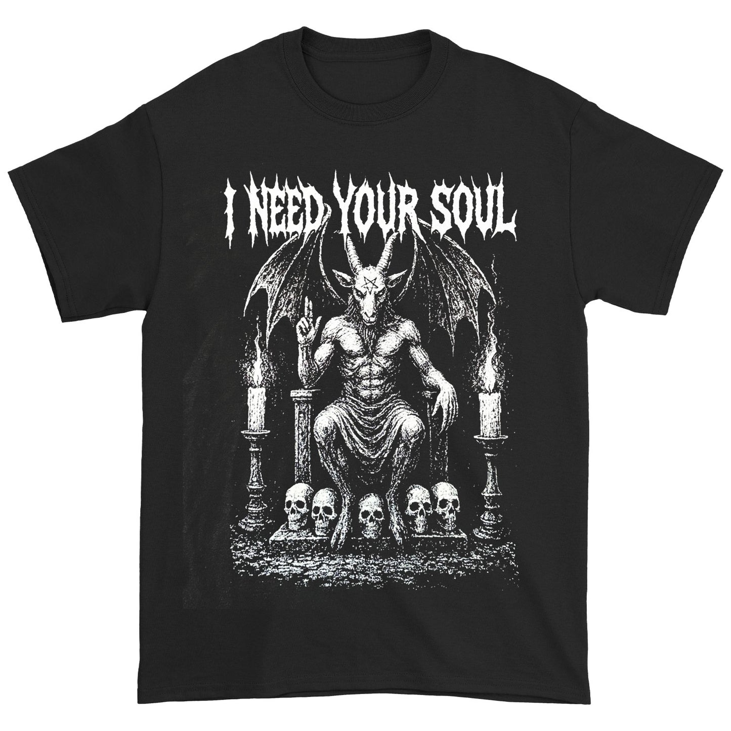 Baphomet On The Throne T-shirt