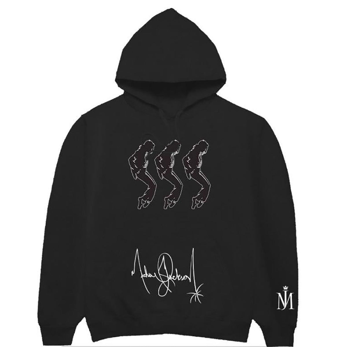 Michael Jackson Signature Hoodie Hooded Sweatshirt Front
