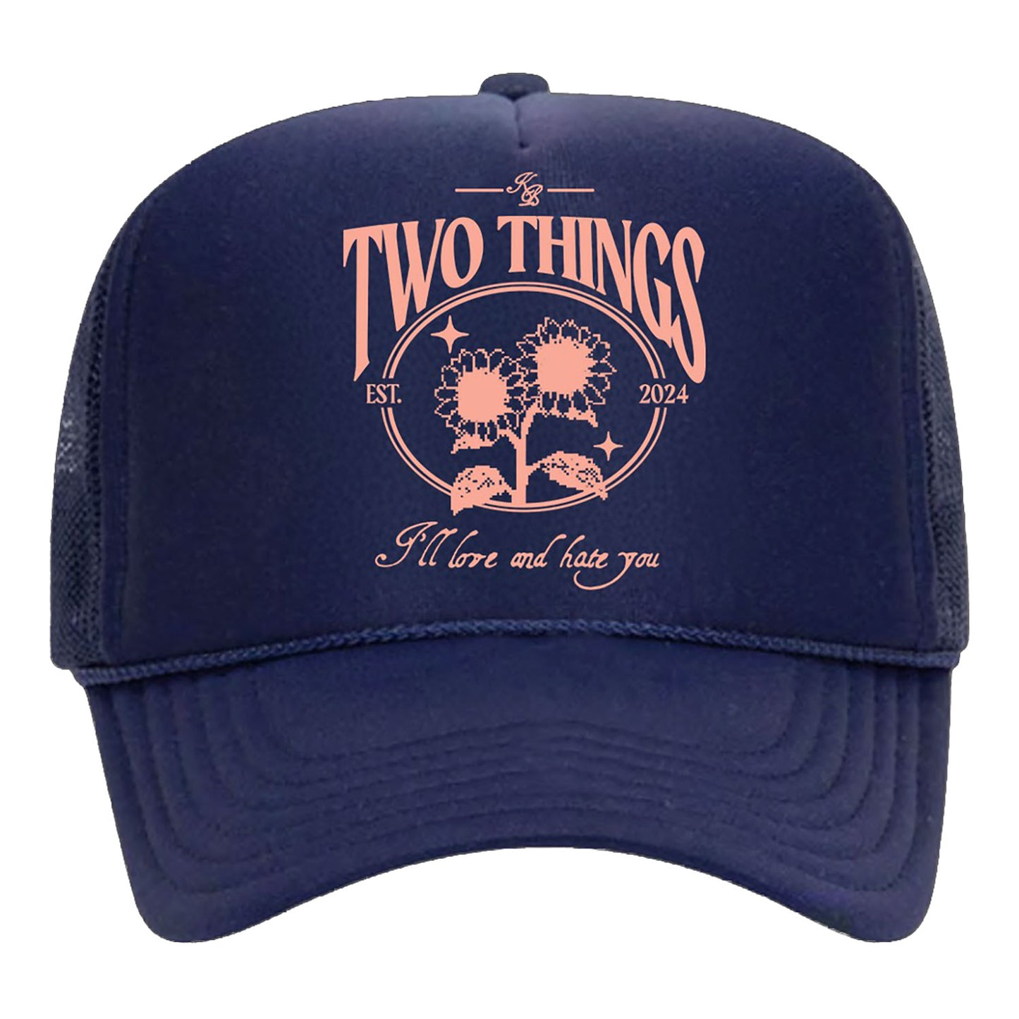 Kelsea Ballerini Two Things Hat Trucker Cap Front