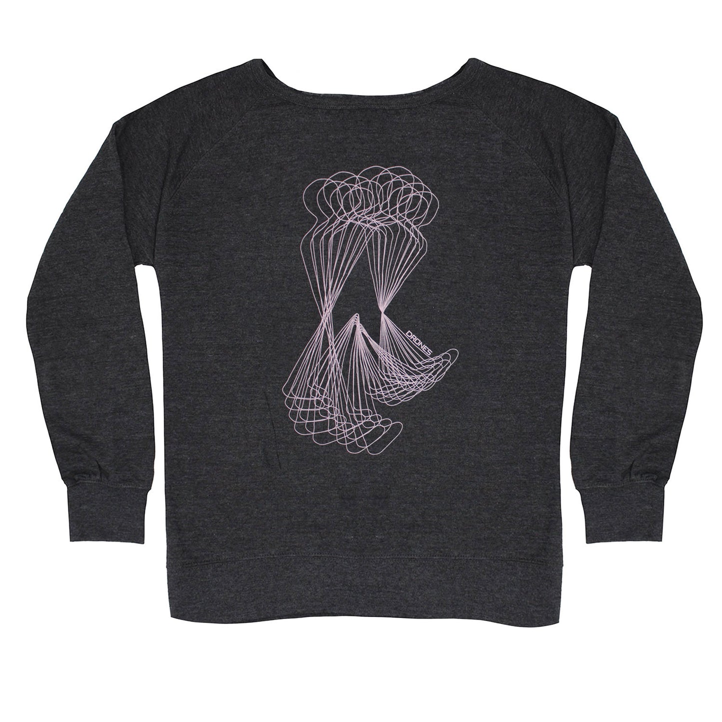 Muse Linial Loose Neck Sweatshirt Girls Jr Sweatshirt Back