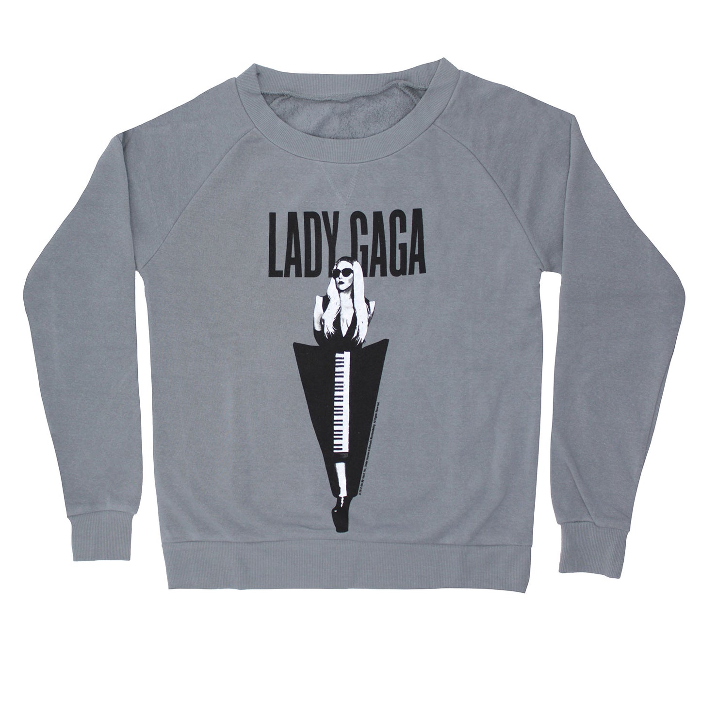 Lady Gaga Lady Keyboard Sweatshirt Girls Jr Sweatshirt Front