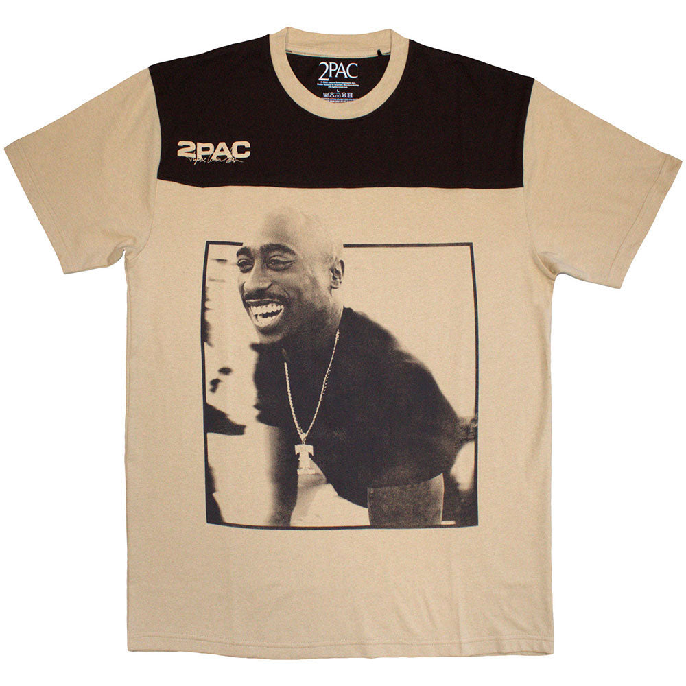 Tupac Colour Block T-shirt Front