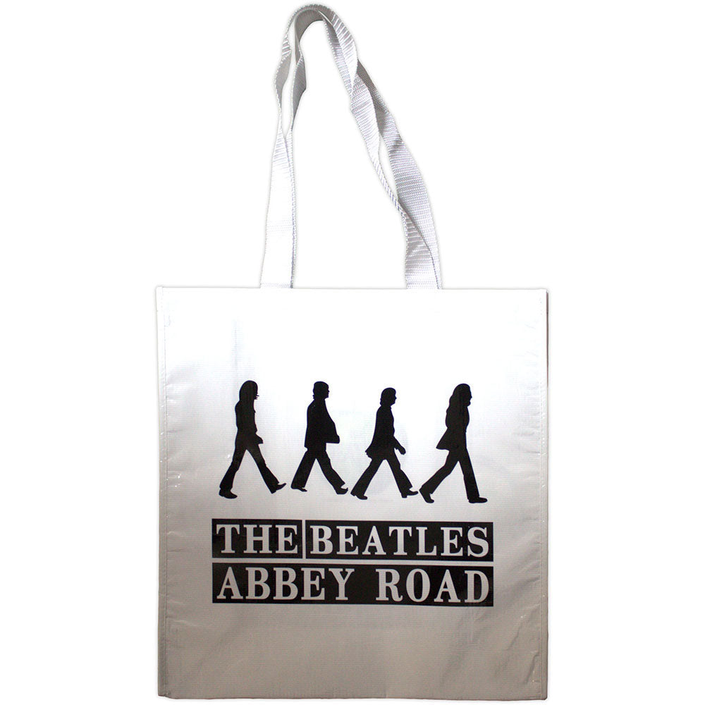 Beatles Abbey Road Sign Grocery Tote Front