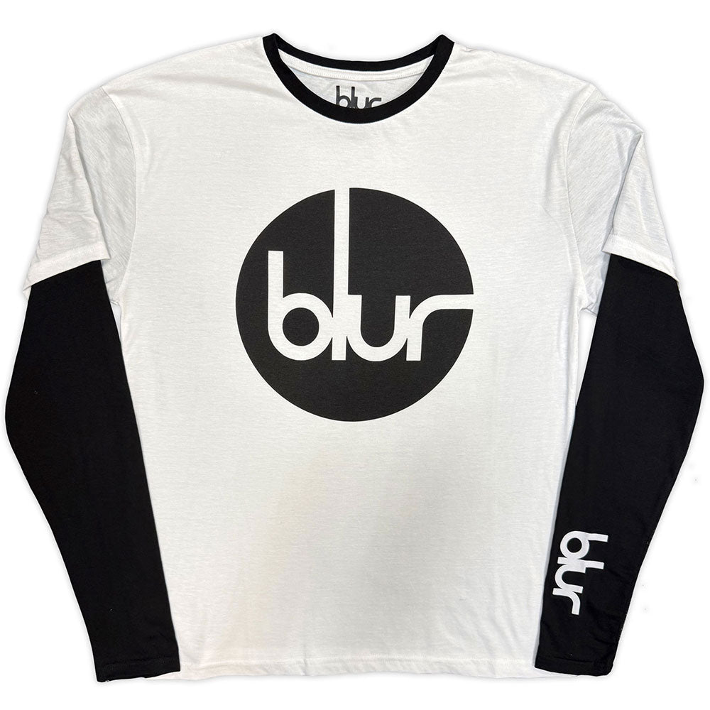 Blur Circle Logo Long Sleeve Front