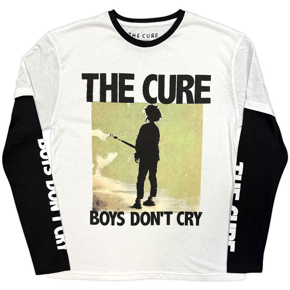 Cure Boys Don't Cry Box Long Sleeve Front