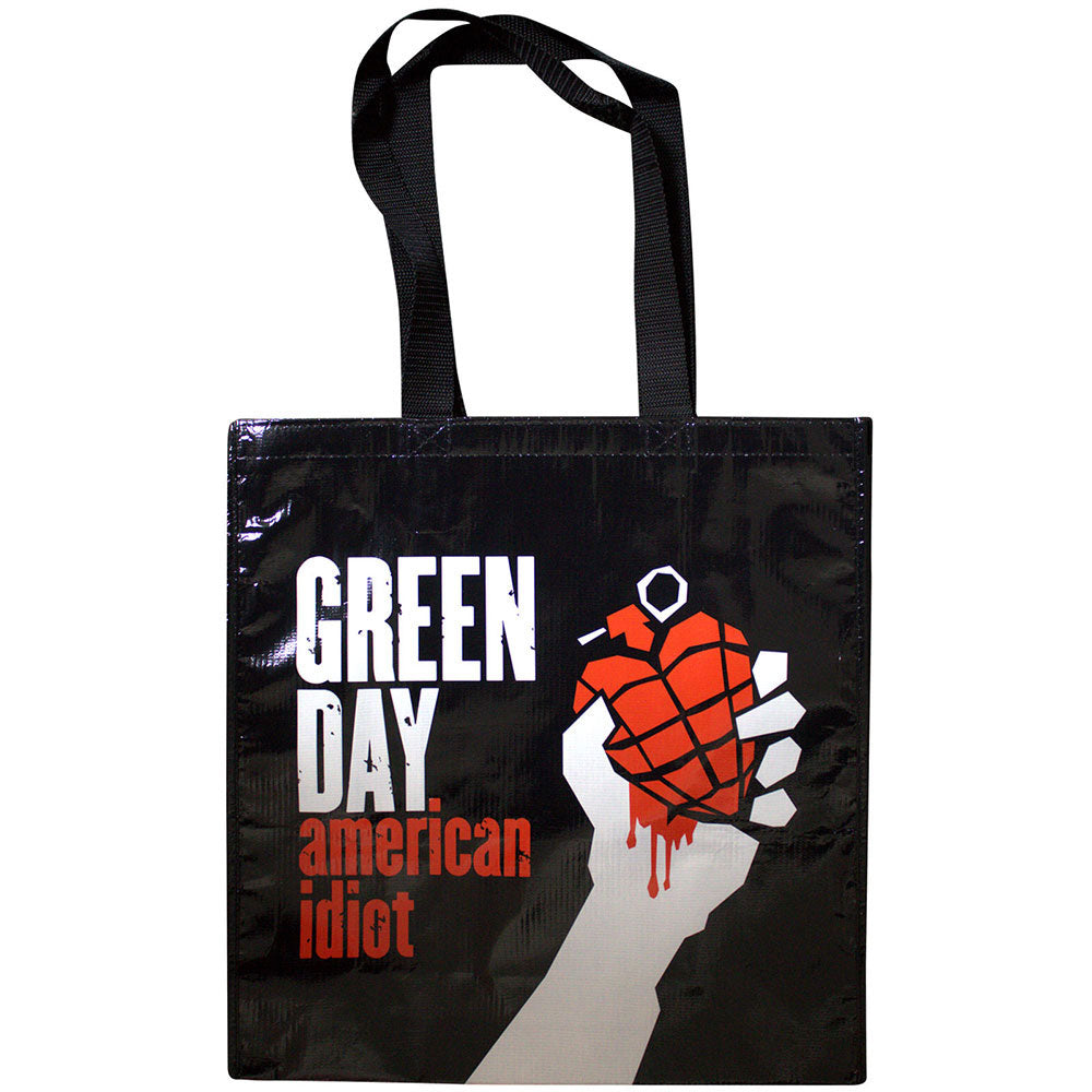Green Day American Idiot Grocery Tote Front