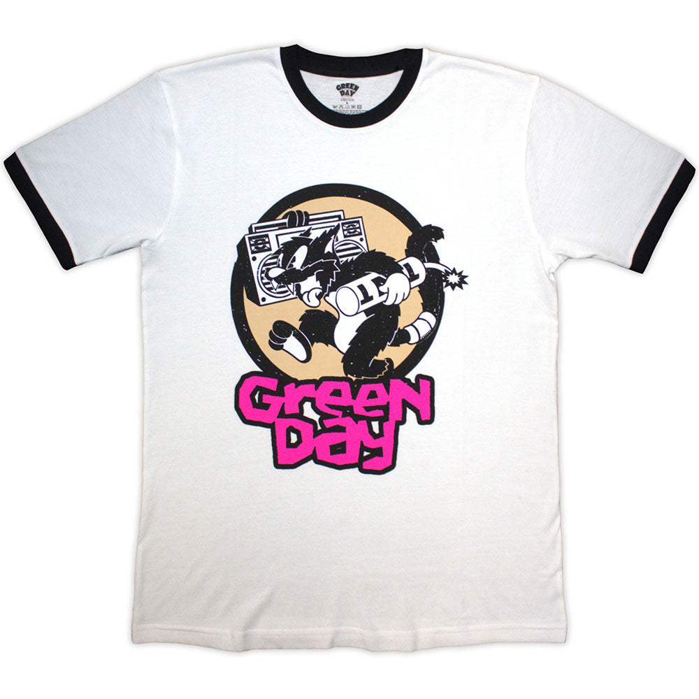 Green Day Revolution Tnt T-shirt Front
