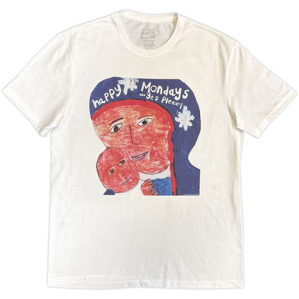 Happy Mondays Yes Please T-shirt Front