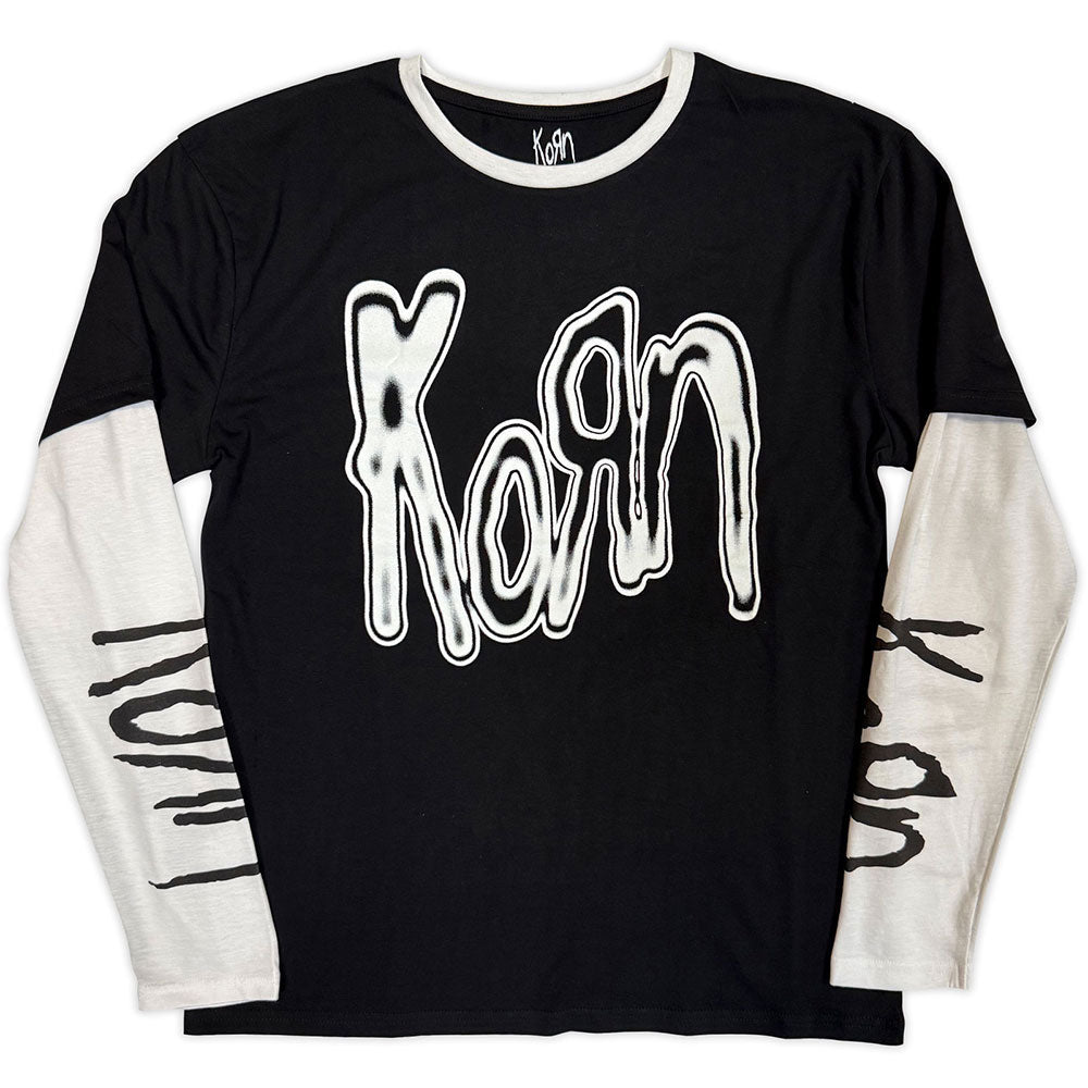 Korn Metallic Logo Long Sleeve | Korn Merch Store