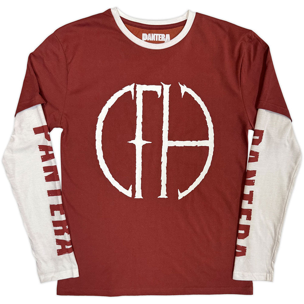 Pantera Frayed Logo Long Sleeve Front