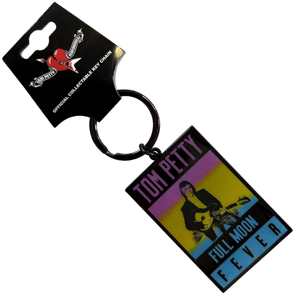 Tom Petty & The Heartbreakers Full Moon Fever Metal Key Chain Front