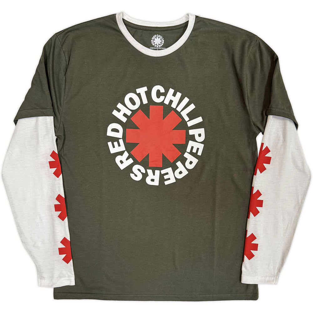 Red Hot Chili Peppers Classic Asterisk Long Sleeve Front