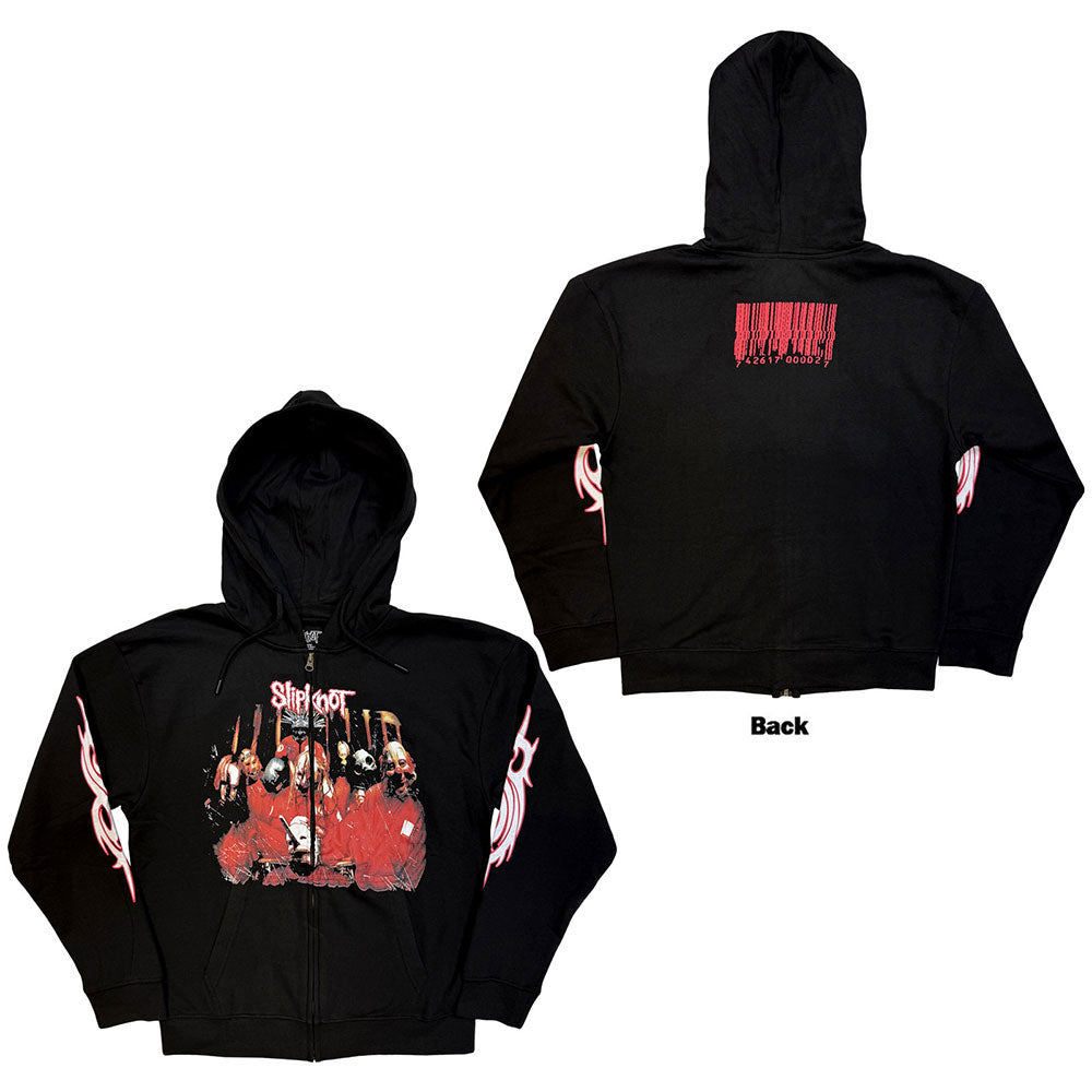 Slipknot Spit It Out Zippered Hooded Sweatshirt Front