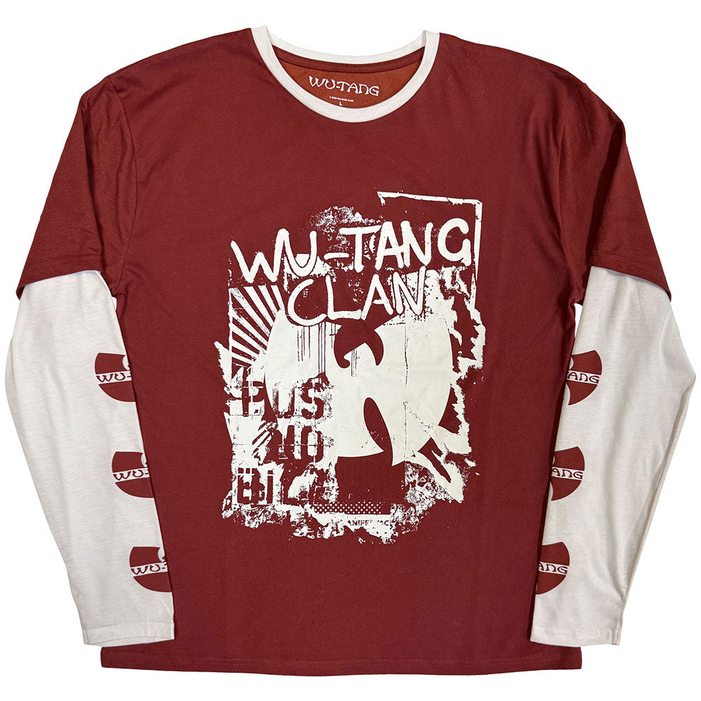 Wu Tang Clan Graffiti Long Sleeve Front