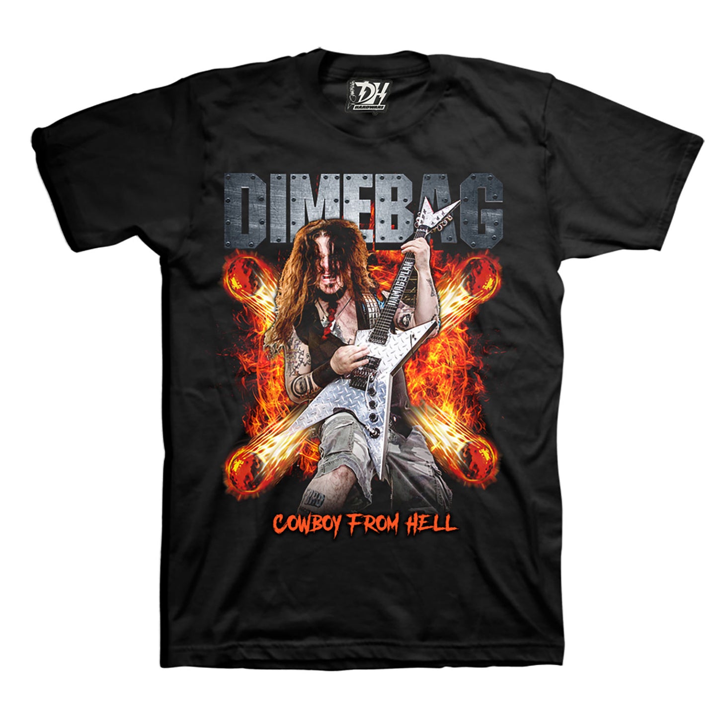 Dimebag Darrell Cowboy T-shirt Front